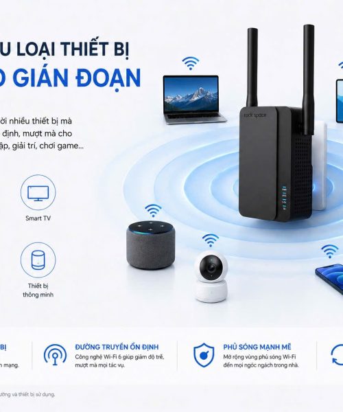 Laptop cũ Wi-Fi Range Extender AX1800 / Repeater Gigabit (Dual Band) - details chính hãng giá rẻ tại Thanh Hóa - An Nam Laptop
