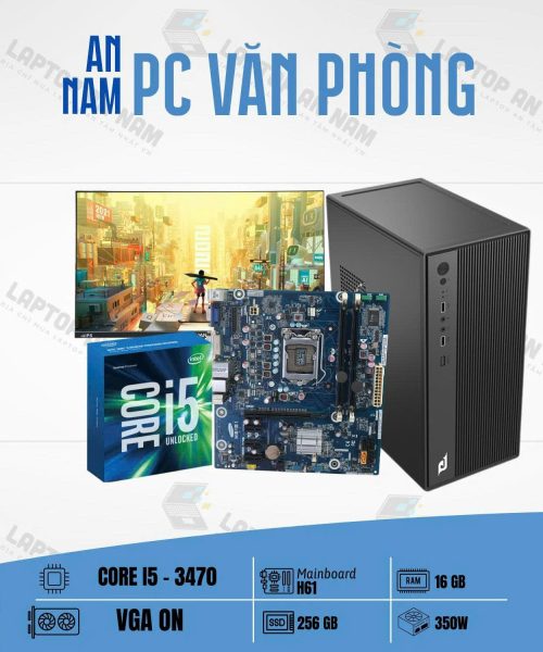 Laptop cũ PC Black i5 3470 - poster chính hãng giá rẻ tại Thanh Hóa - An Nam Laptop