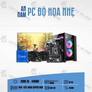 Laptop cũ PC Gaming i5 11400F GTX1660 - poster chính hãng giá rẻ tại Thanh Hóa - An Nam Laptop