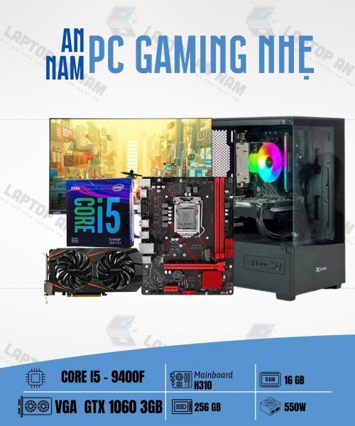 Laptop cũ PC Gaming Intel i5-9400F - whole_laptop chính hãng giá rẻ tại Thanh Hóa - An Nam Laptop